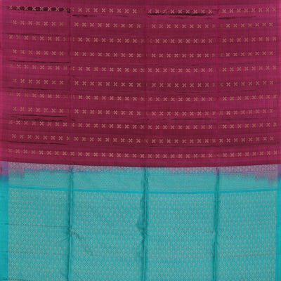 Gorgeous Violet Saree