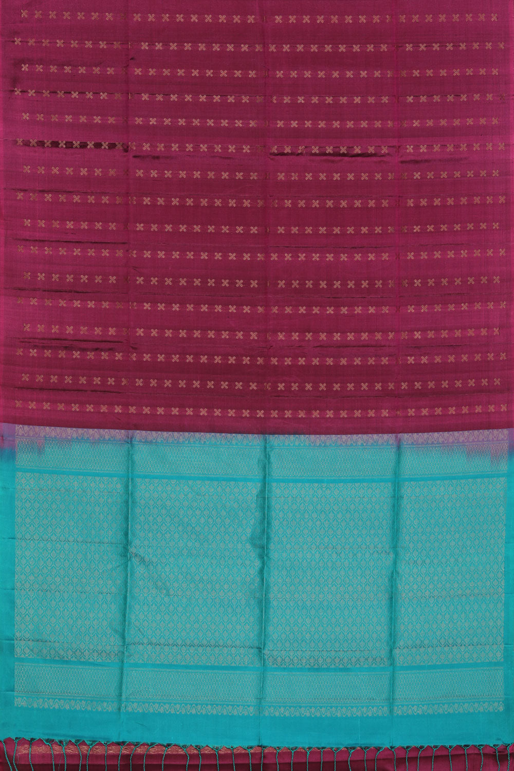 Gorgeous Violet Saree