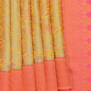 Gorgeous Yellow Saree