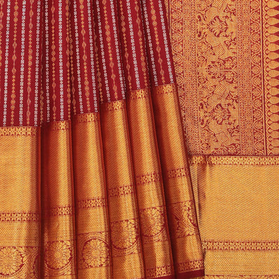 Gorgeous Plum-Pink Saree