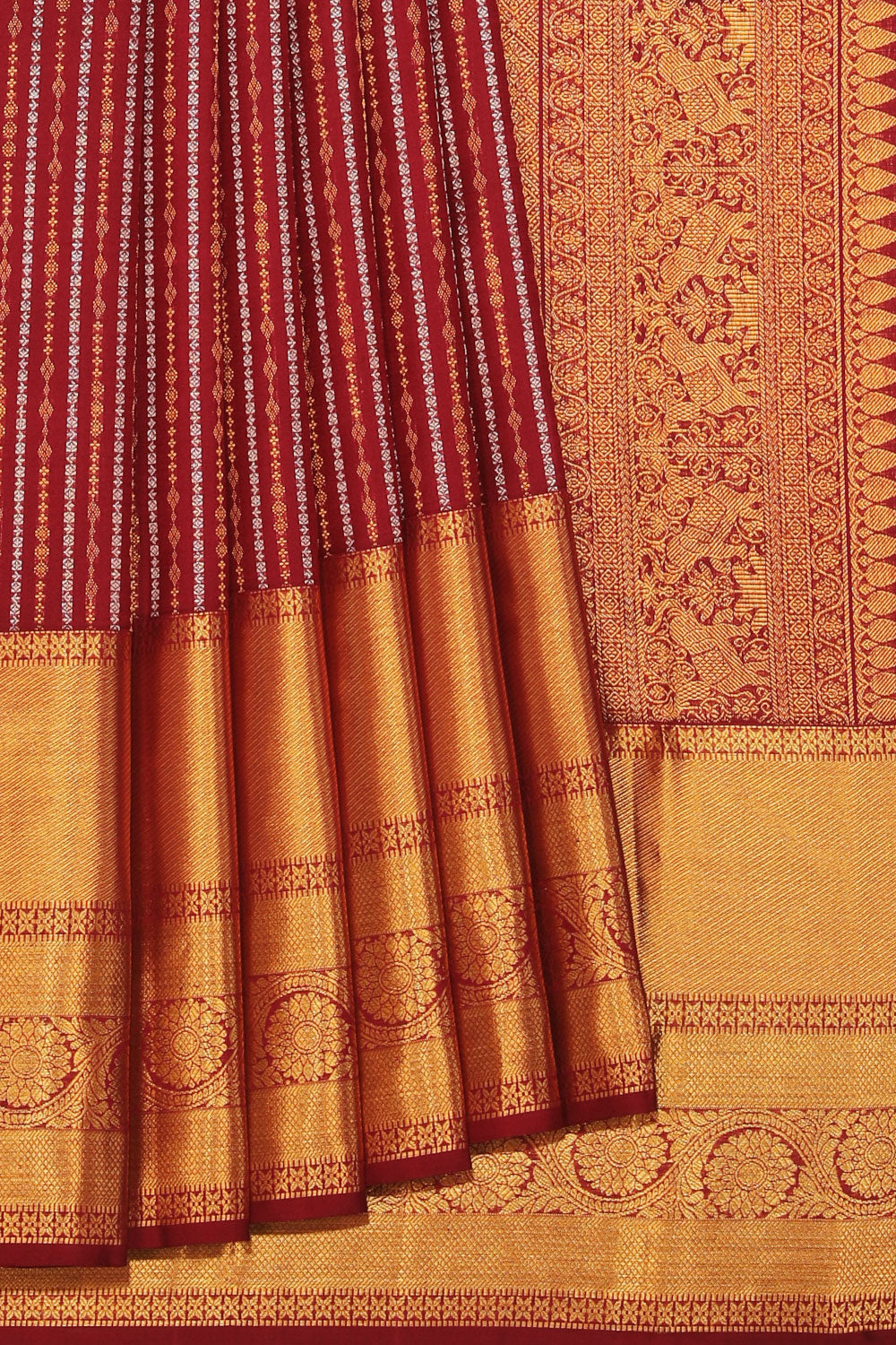 Gorgeous Plum-Pink Saree