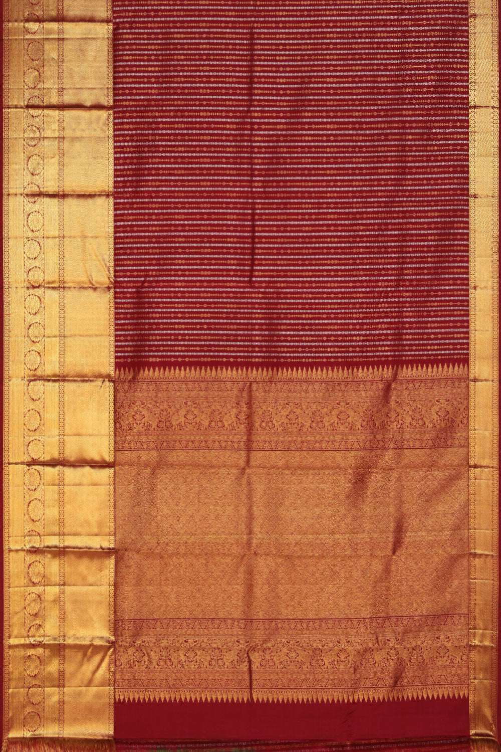 Gorgeous Plum-Pink Saree