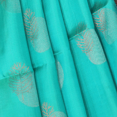 Gorgeous Sea-Blue Saree