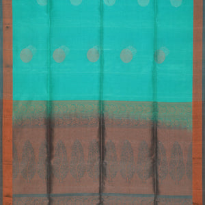 Gorgeous Sea-Blue Saree
