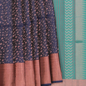 Gorgeous Navy Blue Saree