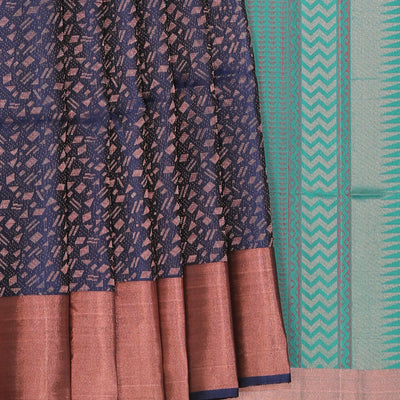 Gorgeous Navy Blue Saree