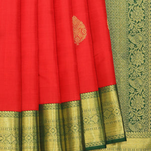 Gorgeous Traditional Charm Red Saree