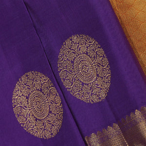 Gorgeous Violet Saree