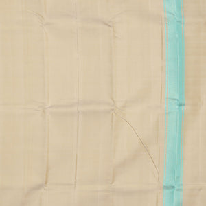 Kanchi Pure Silk Beige Traditional Dhoti With Kanduva (8 X 4)