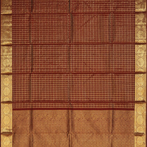 Kanchi-Silk Maroon Dupatta