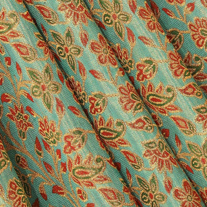Kanchipattu An Ethereal Gold/Green Saree