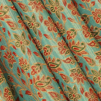 Kanchipattu An Ethereal Gold/Green Saree