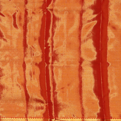 Kanchipattu An Ethereal Gold/Green Saree