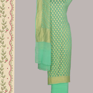 Gorgeous Unstitched Suit With Dupatta (3 Pcs Set)