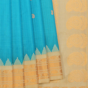 Gadwal Blue Saree