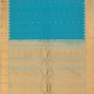 Gadwal Blue Saree