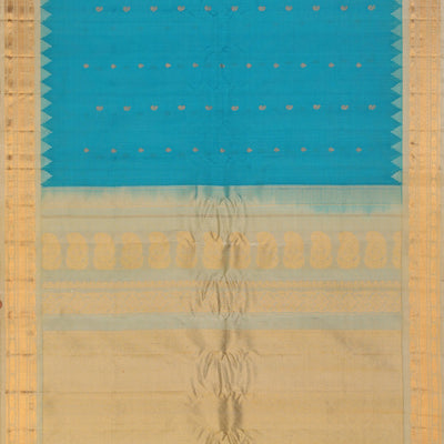 Gadwal Blue Saree