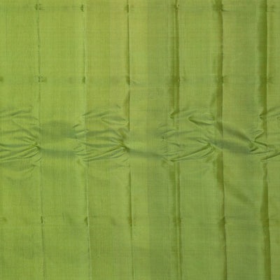 Gadwal Silk Coral-Orange Saree