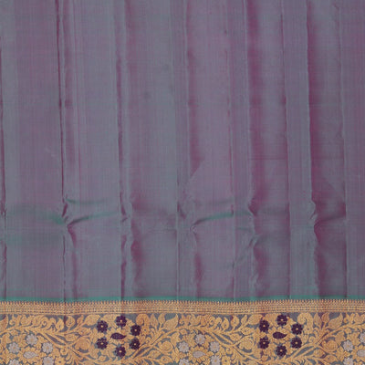 Gadwal Pavada Pink Unstitched Set