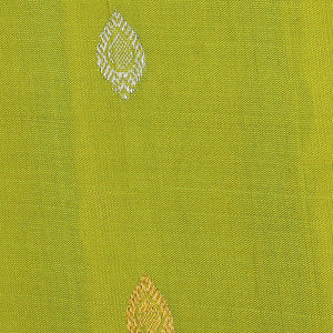 Gadwal Silk Spring-Green Saree