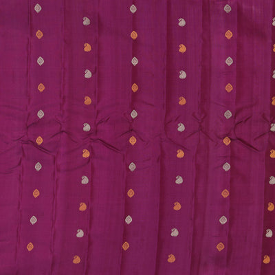 Gadwal Silk Spring-Green Saree