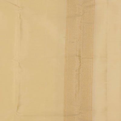 Kanchi Silk Ivory Cream Traditional Dhoti With Kanduva (8 X 4)