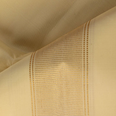 Kanchi Silk Ivory Cream Traditional Dhoti With Kanduva (8 X 4)