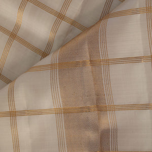 Kanchi Silk Cream Traditional Dhoti With Kanduva (8 X 4)