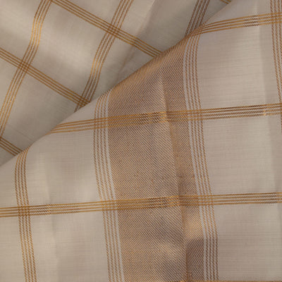 Kanchi Silk Cream Traditional Dhoti With Kanduva (8 X 4)
