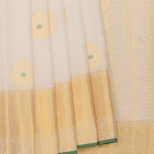 Gadwal White Saree