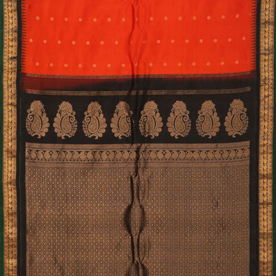 Gadwal Orange Saree