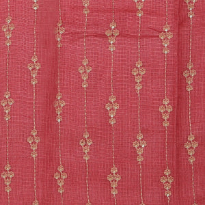 Gorgeous Kota Unstitched Suit With Dupatta (3 Pcs Set)
