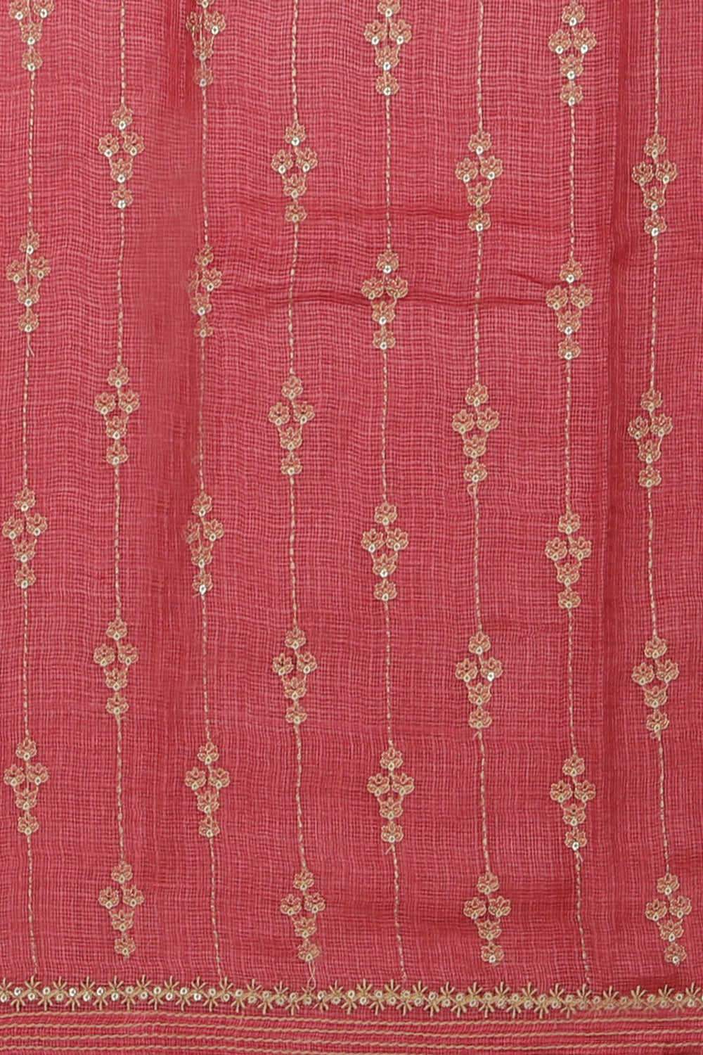 Gorgeous Kota Unstitched Suit With Dupatta (3 Pcs Set)