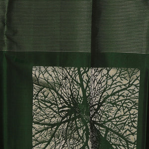 Gorgeous Bottle Green Saree