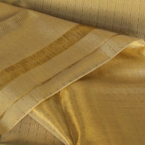 Kanchi Silk Tissue-Gold Traditional Dhoti With Kanduva (8 X 4)