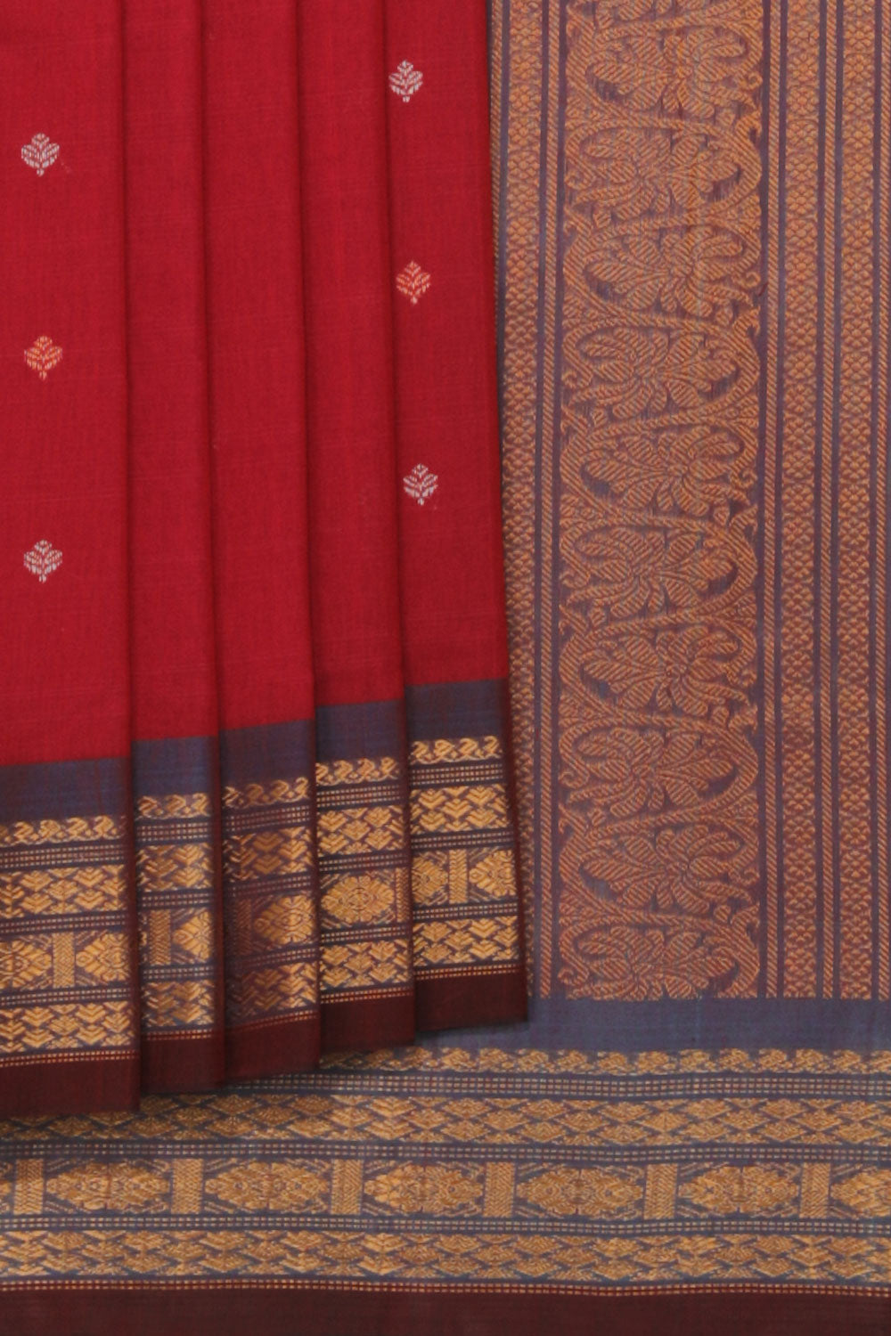 Gadwal Red Saree
