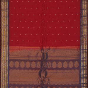 Gadwal Red Saree