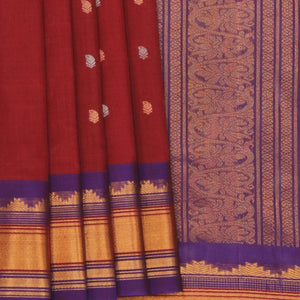 Gadwal Red Saree