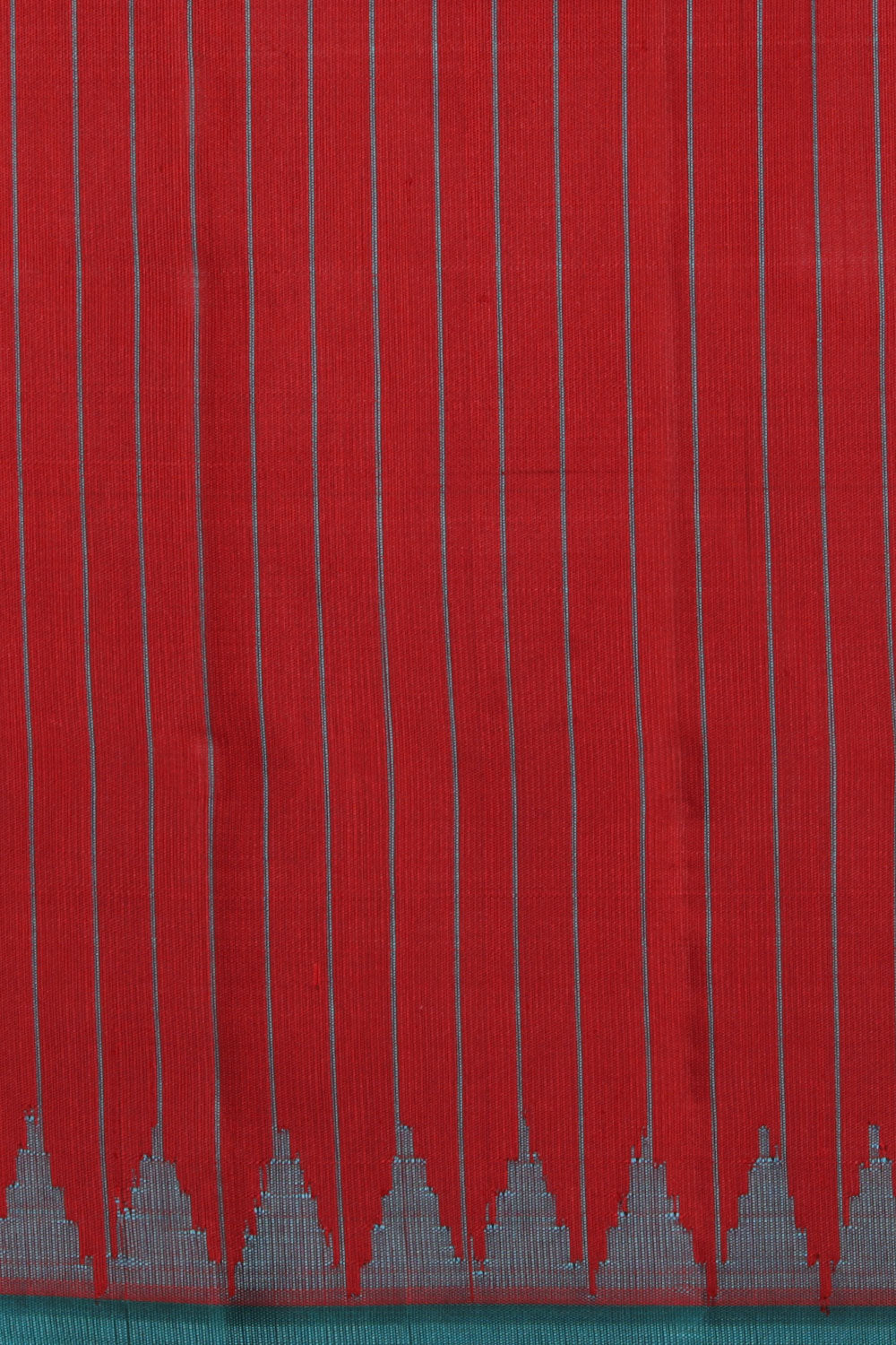 Gadwal Red Saree