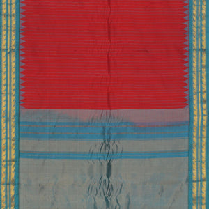 Gadwal Red Saree