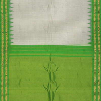 Gadwal White Saree