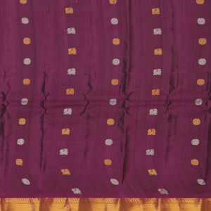 Gadwal Indigo Blue Saree