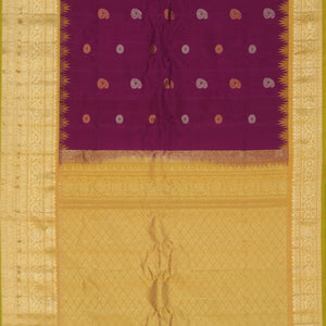 Gadwal Violet Saree