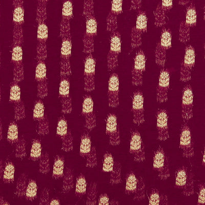 Georgette Plum Pink Saree
