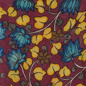 Kalamkari Violet Dupatta