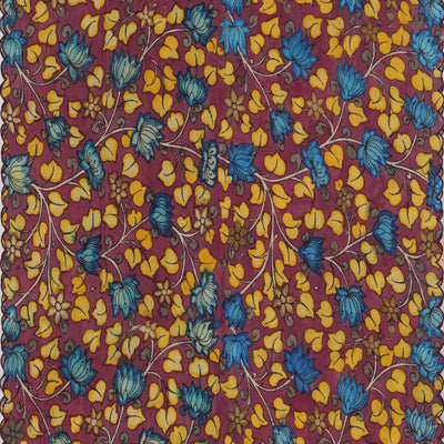 Kalamkari Violet Dupatta