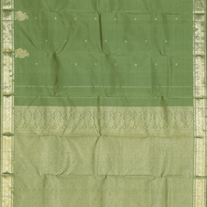 Kanchi Silk Sage Green Saree