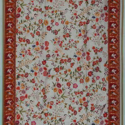 Cotton Silk Unstitched Suit With Dupatta (3 Pcs Set)