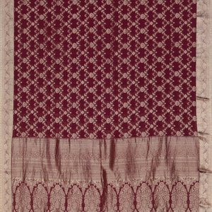 Georgette Violet Saree