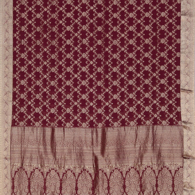 Georgette Violet Saree